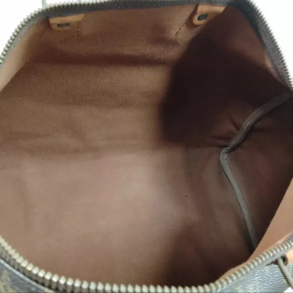 AUTH Louis Vuitton LV Handbag Tote Speedy 40 Brown Monogram
